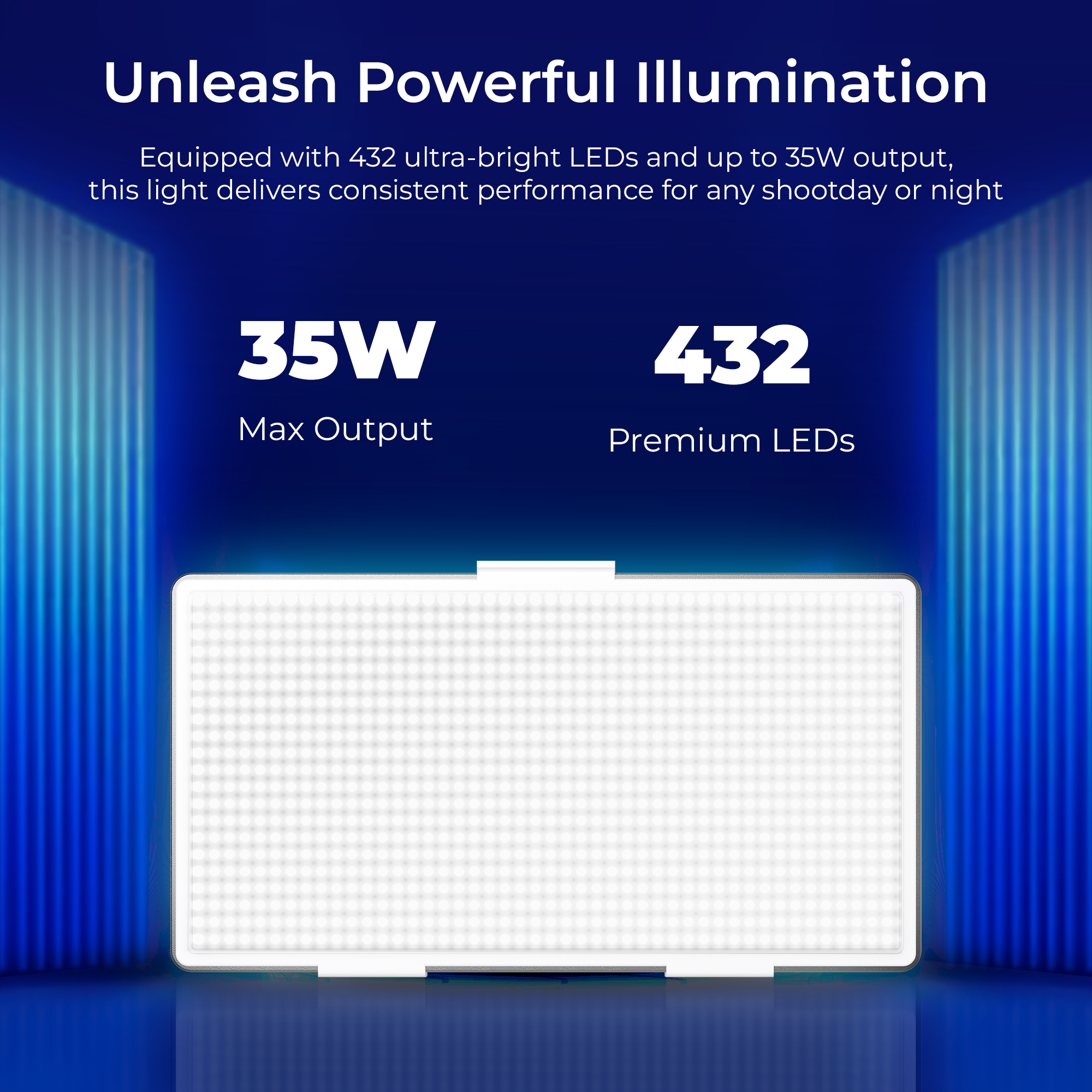 Digitek (LED-D432 Bi) Portable Bi-Color LED Video Light