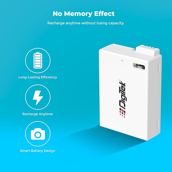 Digitek Platinum (LP-E8 Type C) 1120mAh Li-ion Battery for Canon Cameras