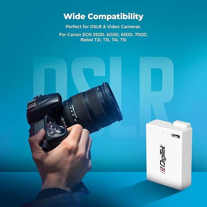 Digitek Platinum (LP-E8 Type C) 1120mAh Li-ion Battery for Canon Cameras