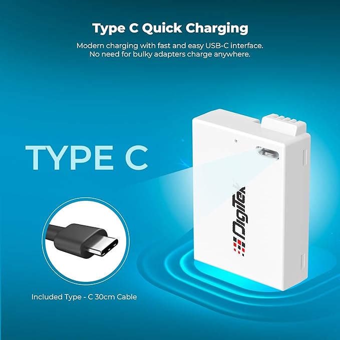 Digitek Platinum (LP-E8 Type C) 1120mAh Li-ion Battery for Canon Cameras