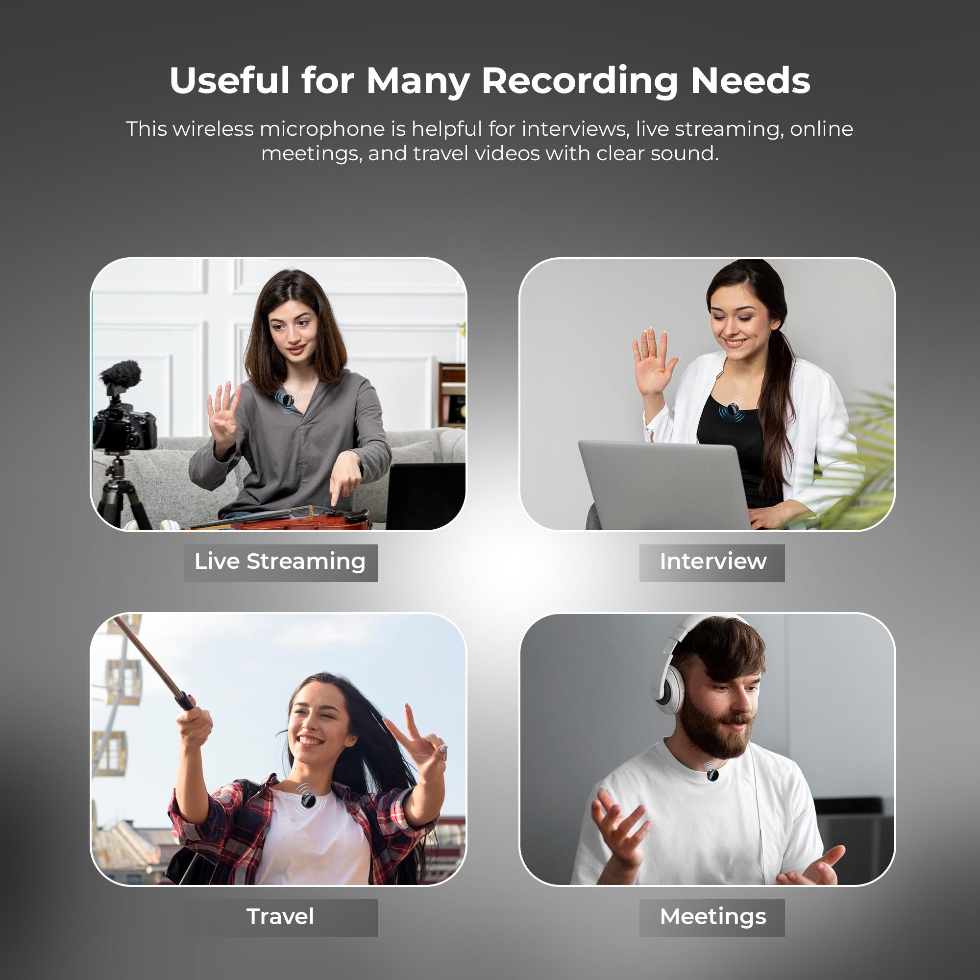 Digitek (DWM-124) 2-in-1 Wireless Microphone