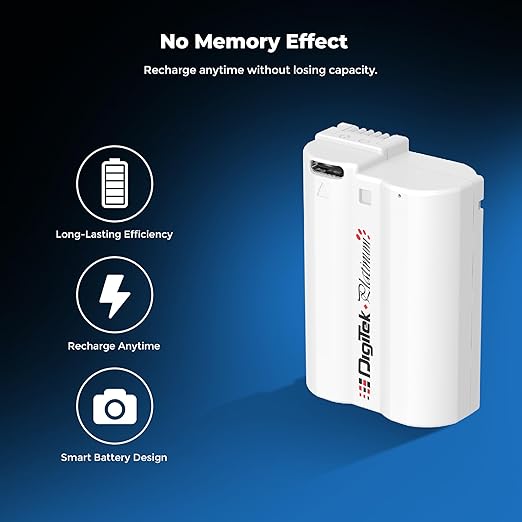 Digitek Platinum (EN-EL15 Type C) 3000mAh Li-ion Battery for Nikon Cameras