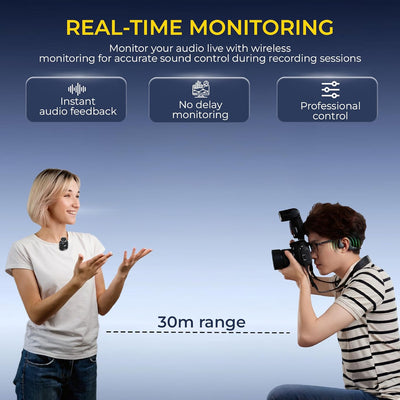Digitek DWM 122 Wireless Microphone with Audio Monitoring