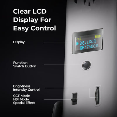 Digitek (DSL-1000 RGB) Portable RGB LED Stick Light 100W