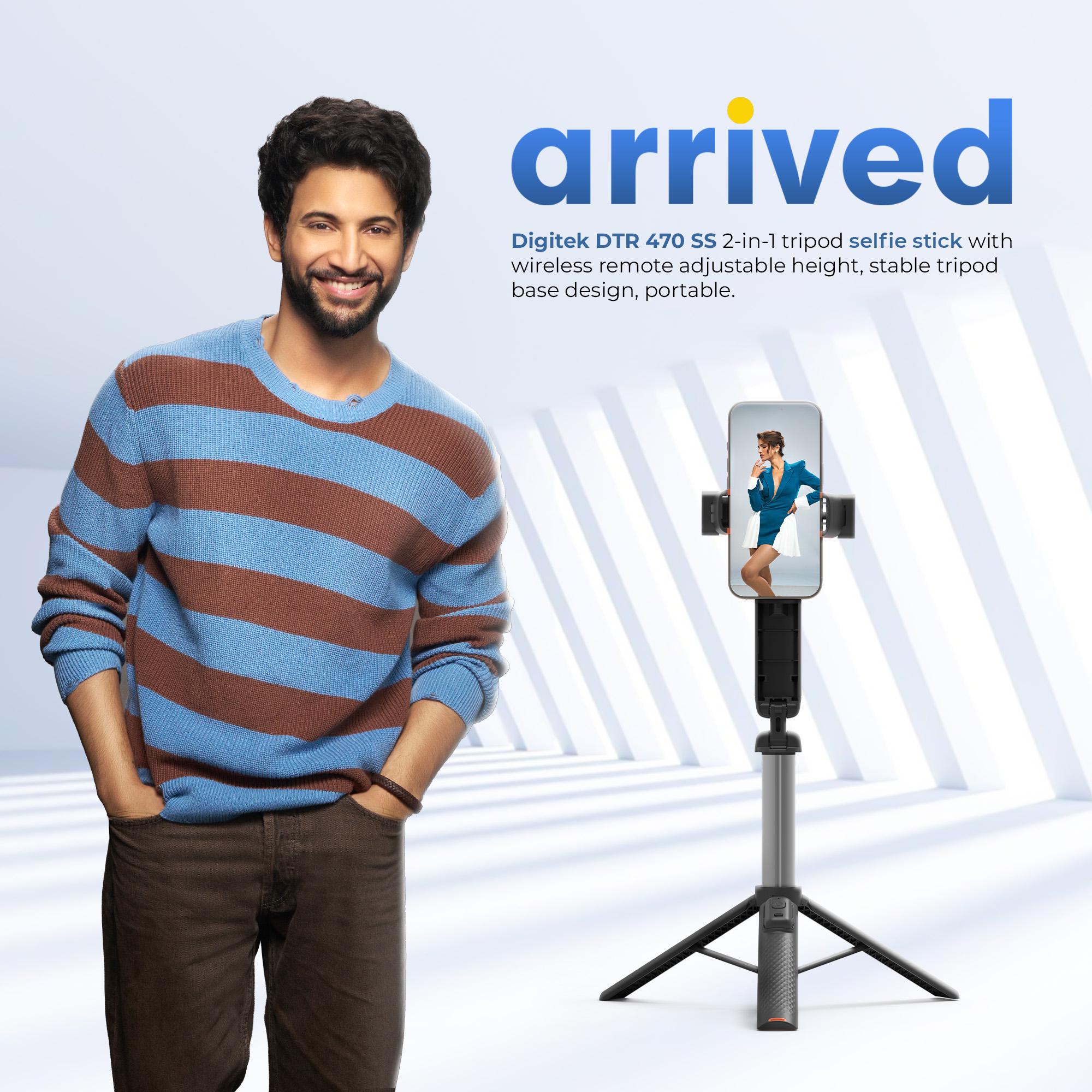 Digitek (DTR 470SS) Tripod Selfie Stick with Remote